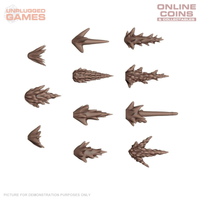 AK Interactive - Basing Bits - Weapons Shot Fx - 54 Pieces