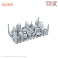 AK Interactive - Basing Bits - Village Ruins - 12 Pieces
