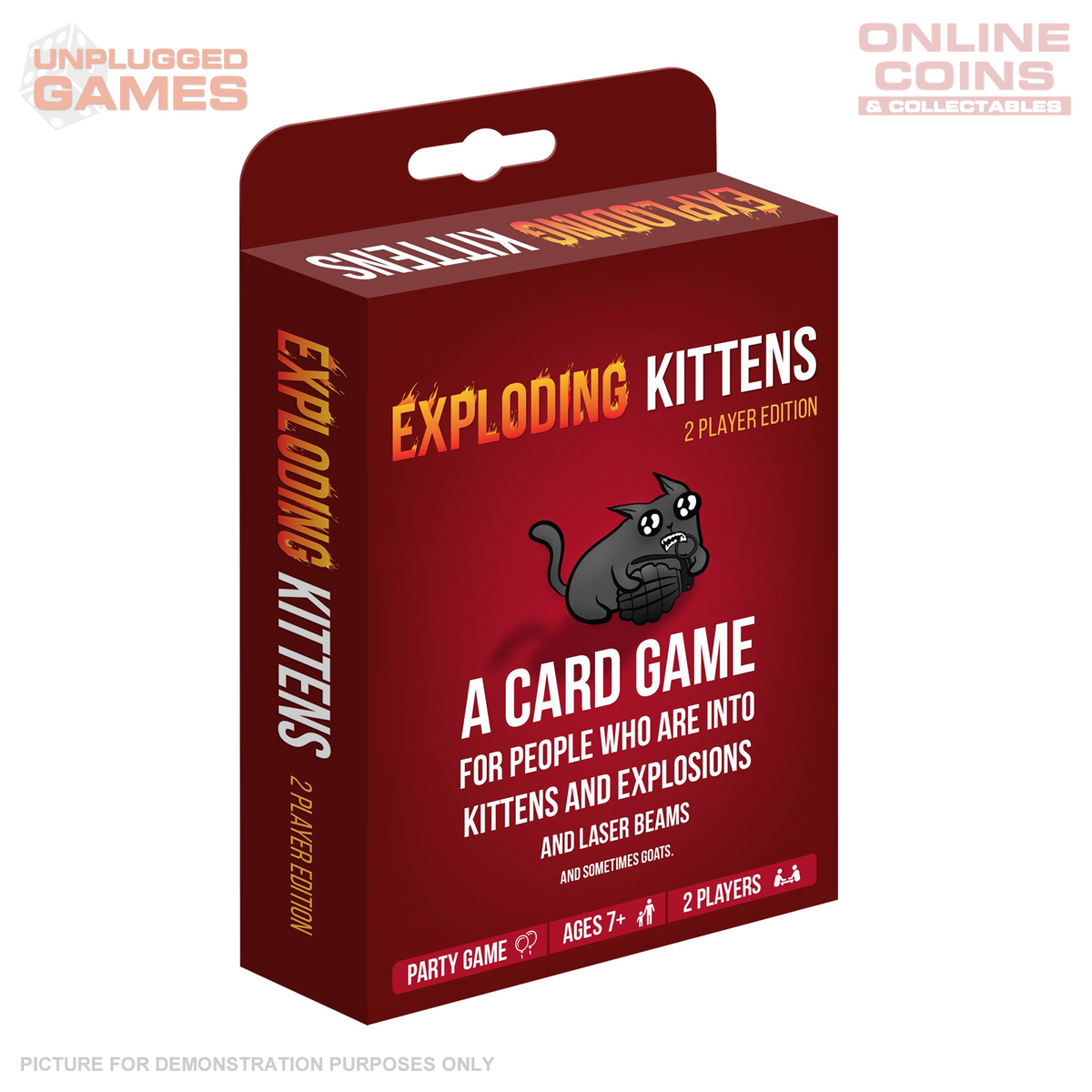 Blind Card Exploding Kittens Exploding Kittens 2 Player Edition – Online Coins and Collectables