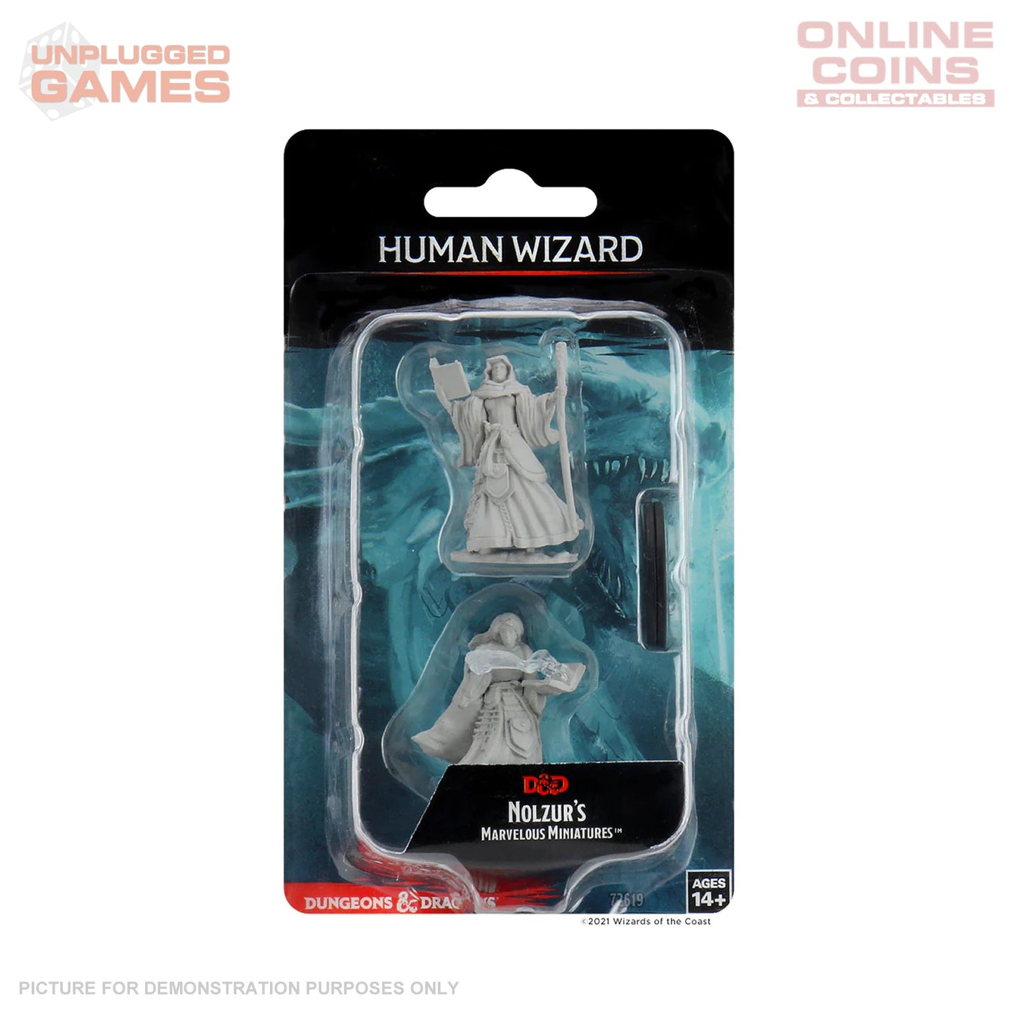 Dungeons and Dragons Nolzurs Marvelous Unpainted Miniatures Human Female Wizard