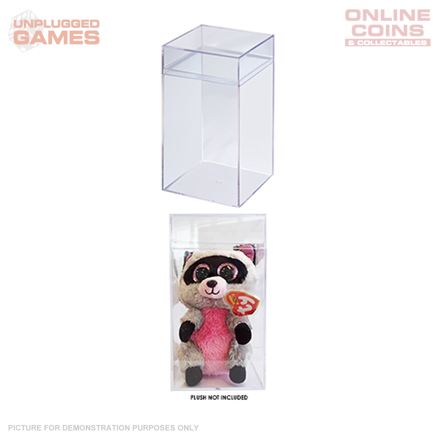 7-inch Toy Storage & Figurine Display Case