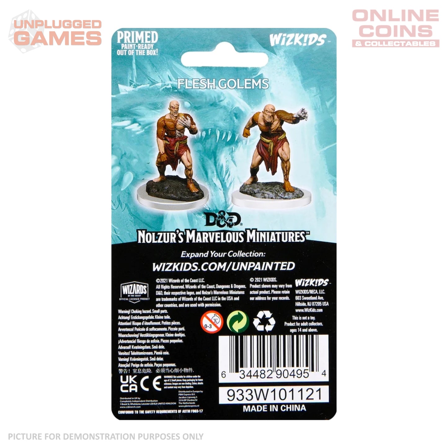 Dungeons & Dragons Nolzurs Marvelous Unpainted Miniatures - Flesh Golems