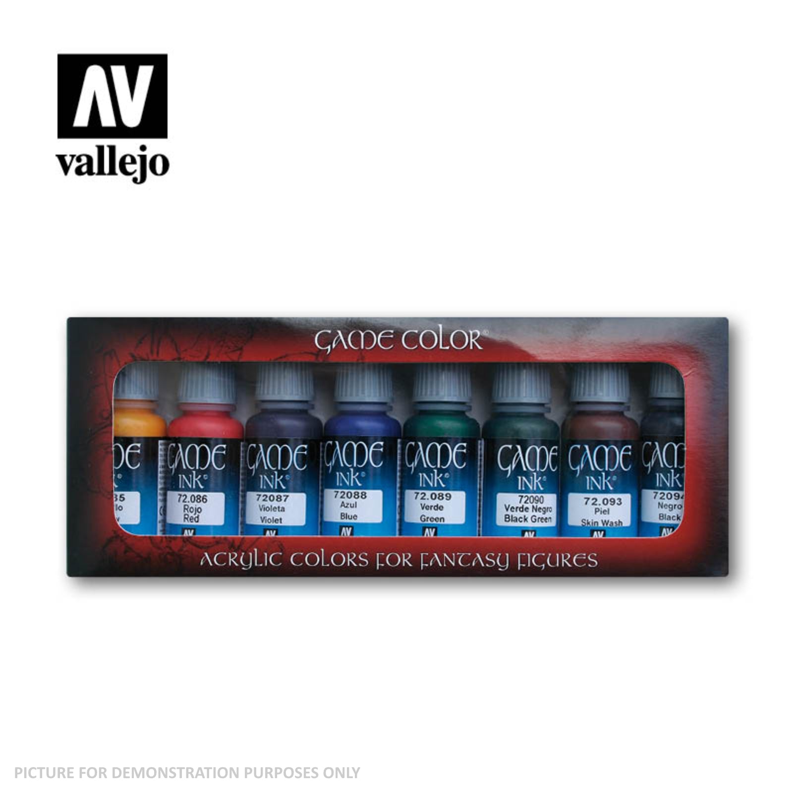 Vallejo Game Colour - Game Ink 8 Colour Set