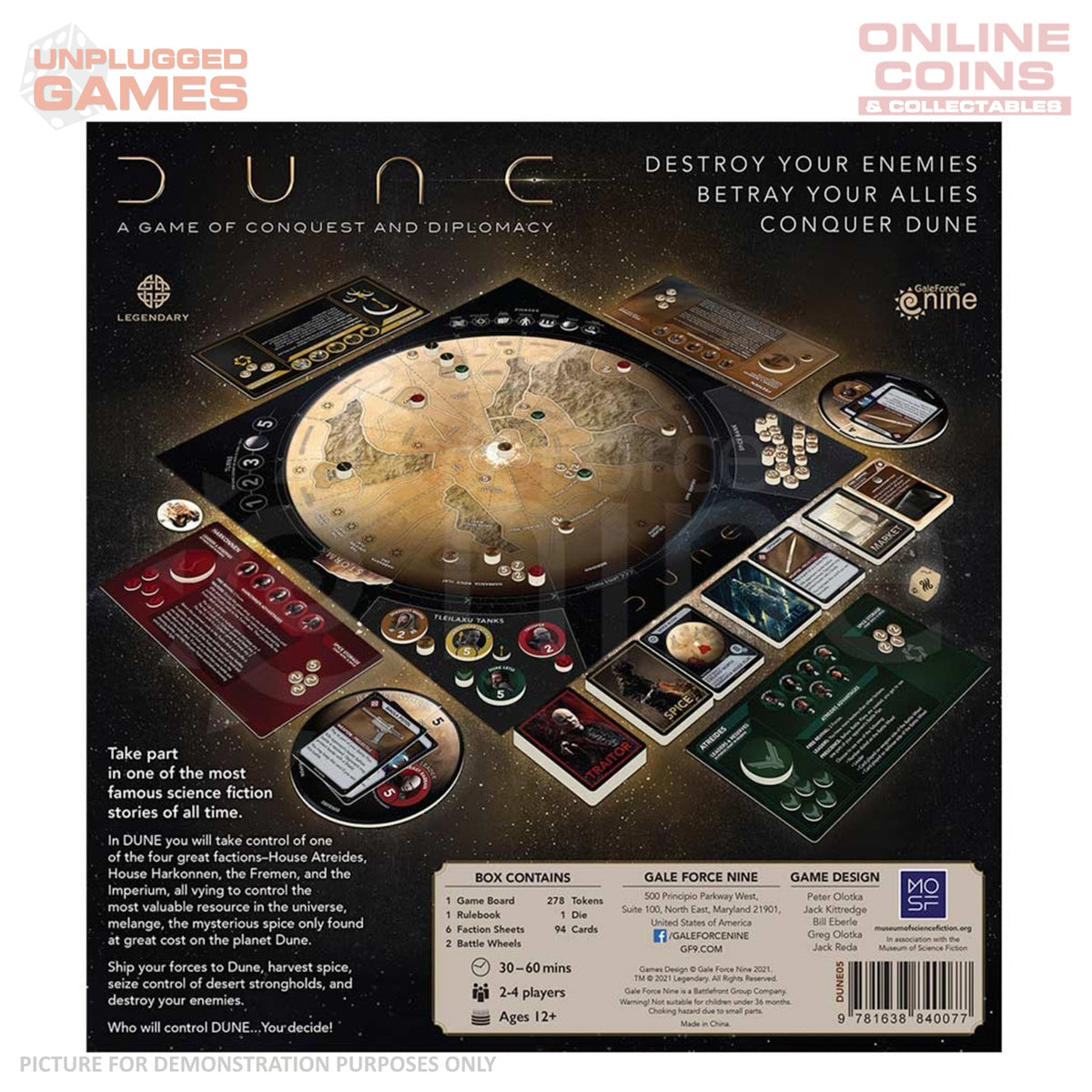 Dune Raffle Dune - Film Version – Online Coins and Collectables