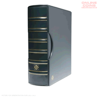 Lighthouse - Classic Grande Gigant Coin, Stamp & Banknote Album With Slipcase - Green