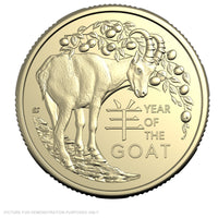 2027 Royal Australian Mint $1 Uncirculated Two-Coin Year of the Goat Set