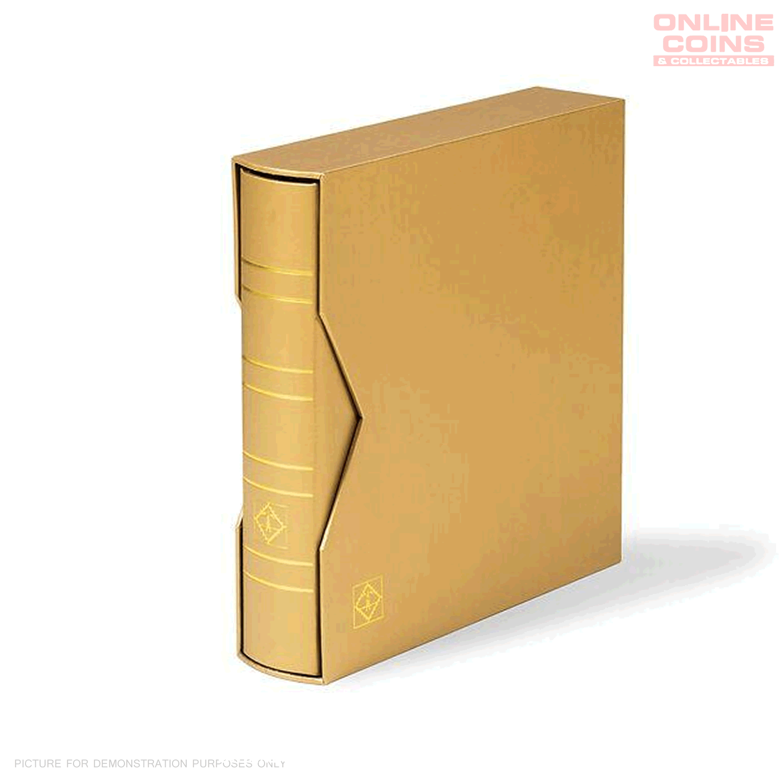 Lighthouse Numis Ringbinder - Metallic Edition With Slipcase - GOLD