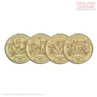 2018 Gold Coast XXI Commonwealth Games - 7 Coin Coloured Set (VERDEGRIS PRESENT)
