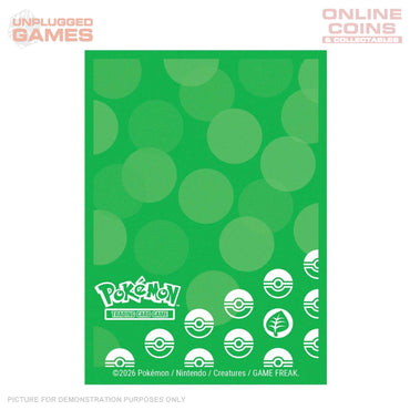 Ultra Pro Pokémon TCG - Energy 65ct Deck Protector Sleeves Grass Type