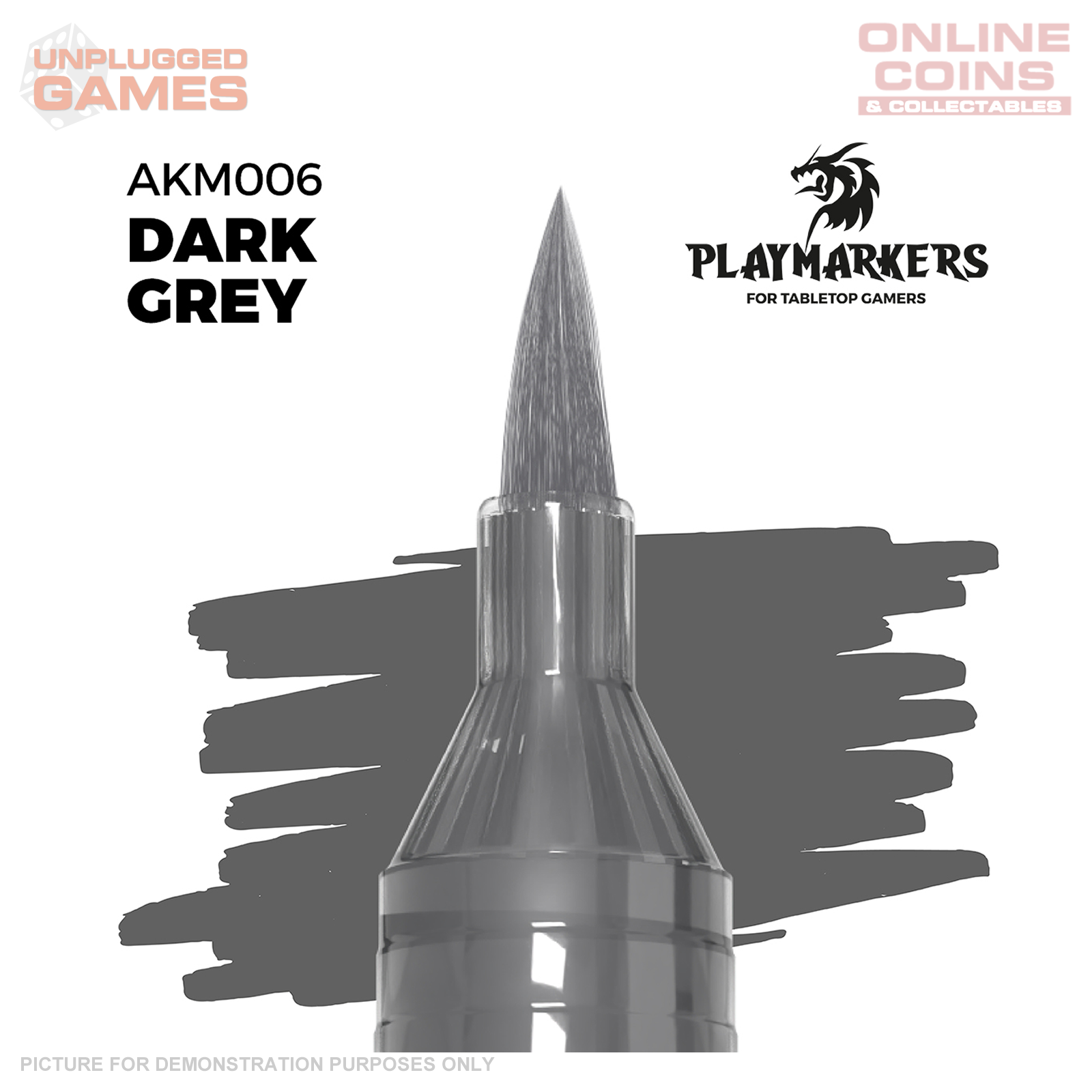 AK Interactive - Playmarkers - DARK GREY