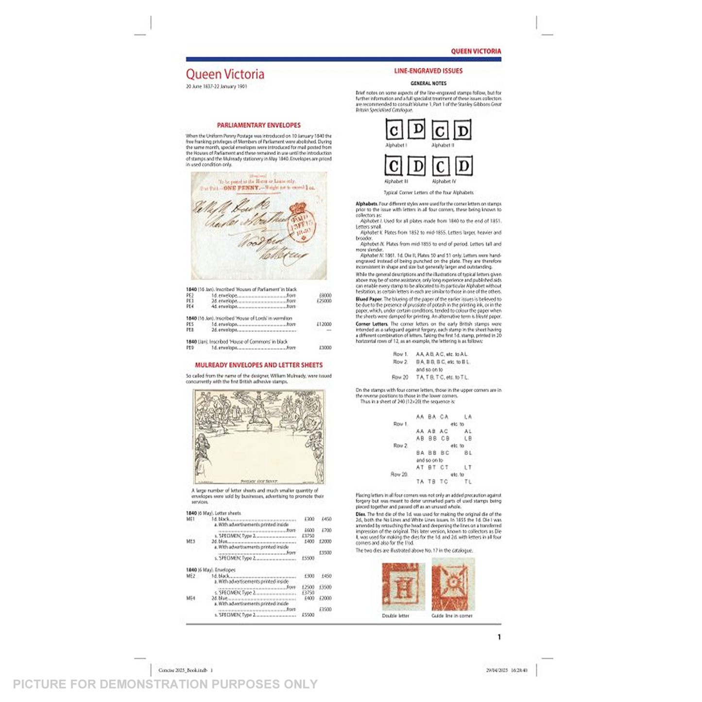 2025 Great Britain Concise Stamp Catalogue