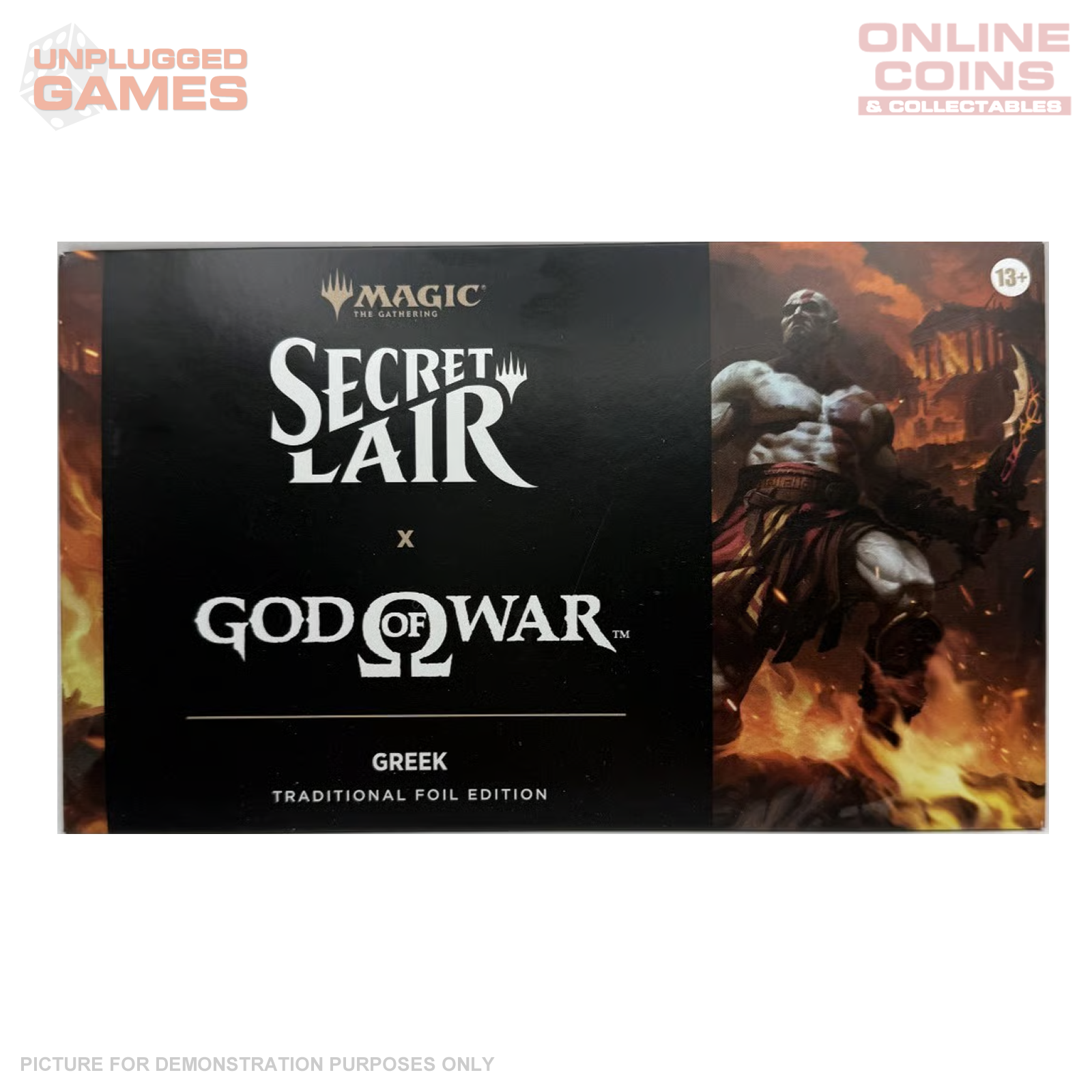 MTG Secret Lair x Playstation - God of War - Greek