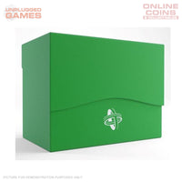 Gamegenic Side Holder Holds 80 Sleeves Deck Box Green