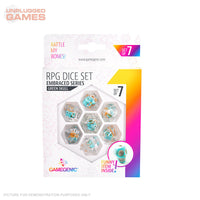 Gamegenic Embraced Series - Green Skull - RPG Dice Set (7pcs)