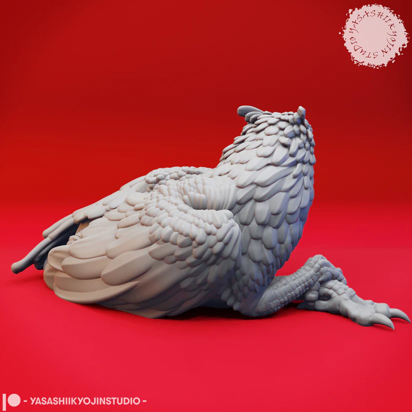 YKS Miniatures - Griffin - Laying (XL)