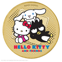 2026 - Perth Mint - Hello Kitty, Cinnamoroll & Badtz-Maru Stamp and Coloured Coin Cover