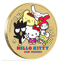 2026 - Perth Mint - Hello Kitty and Friends Stamp and Coloured Coin Cover