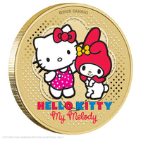 2026 - Perth Mint - Hello Kitty and My Melody Stamp and Coloured Coin Cover
