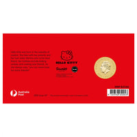 2026 - Perth Mint - Hello Kitty Stamp and Coloured Coin Cover
