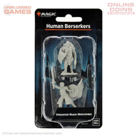 Magic the Gathering Unpainted Miniatures - Human Berserkers