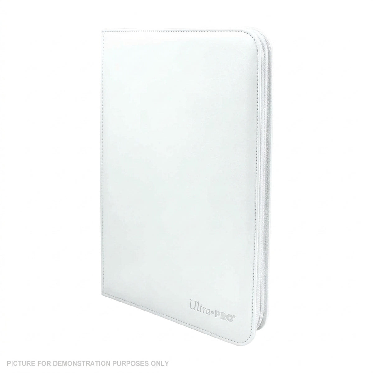 Ultra Pro VIVID 9-Pocket Zippered PRO Binder - WHITE