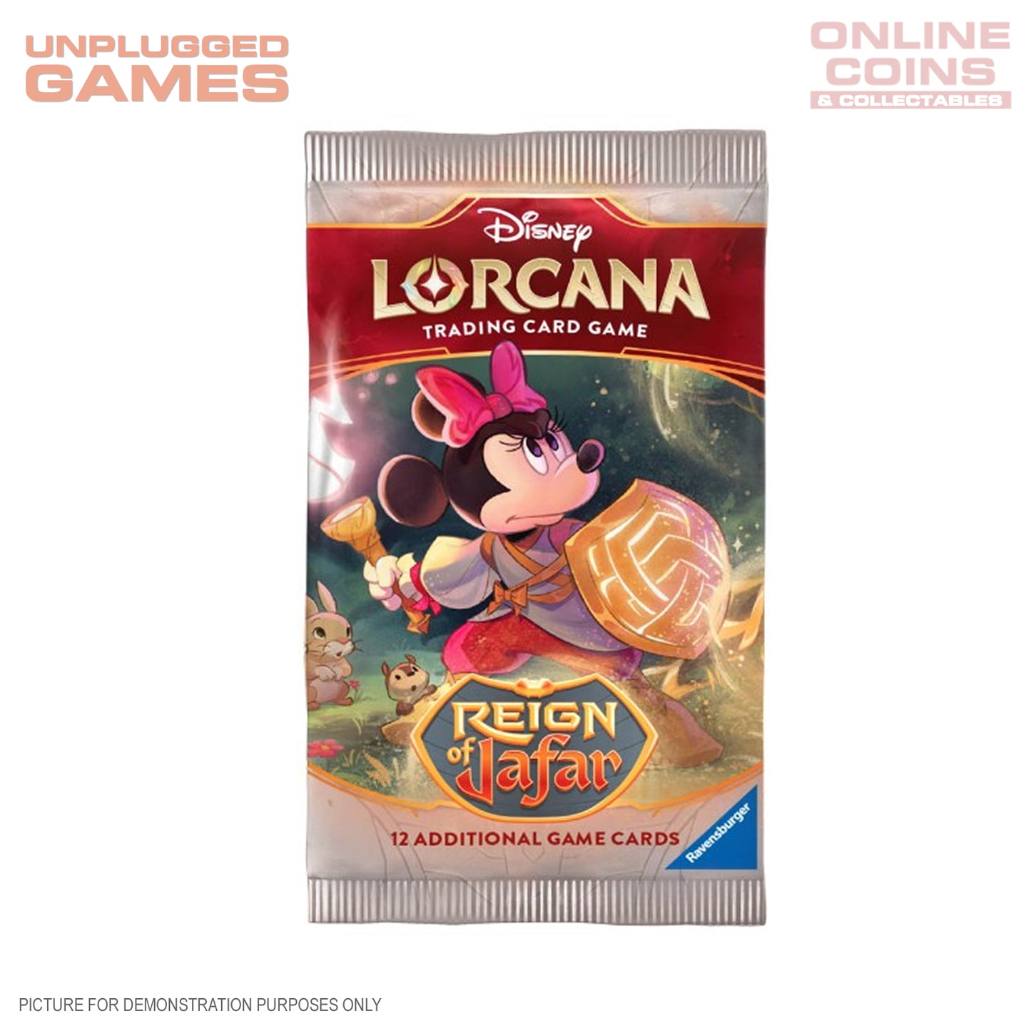 Lorcana - Series 8 DLC Reign of Jafar - SEALED SINGLE BOOSTER PACK