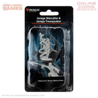 Magic the Gathering Unpainted Miniatures - Joraga Warcaller & Joraga Treespeaker (Elves)