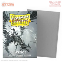 Dragon Shield DUAL MATTE Sleeves Standard - JUSTICE