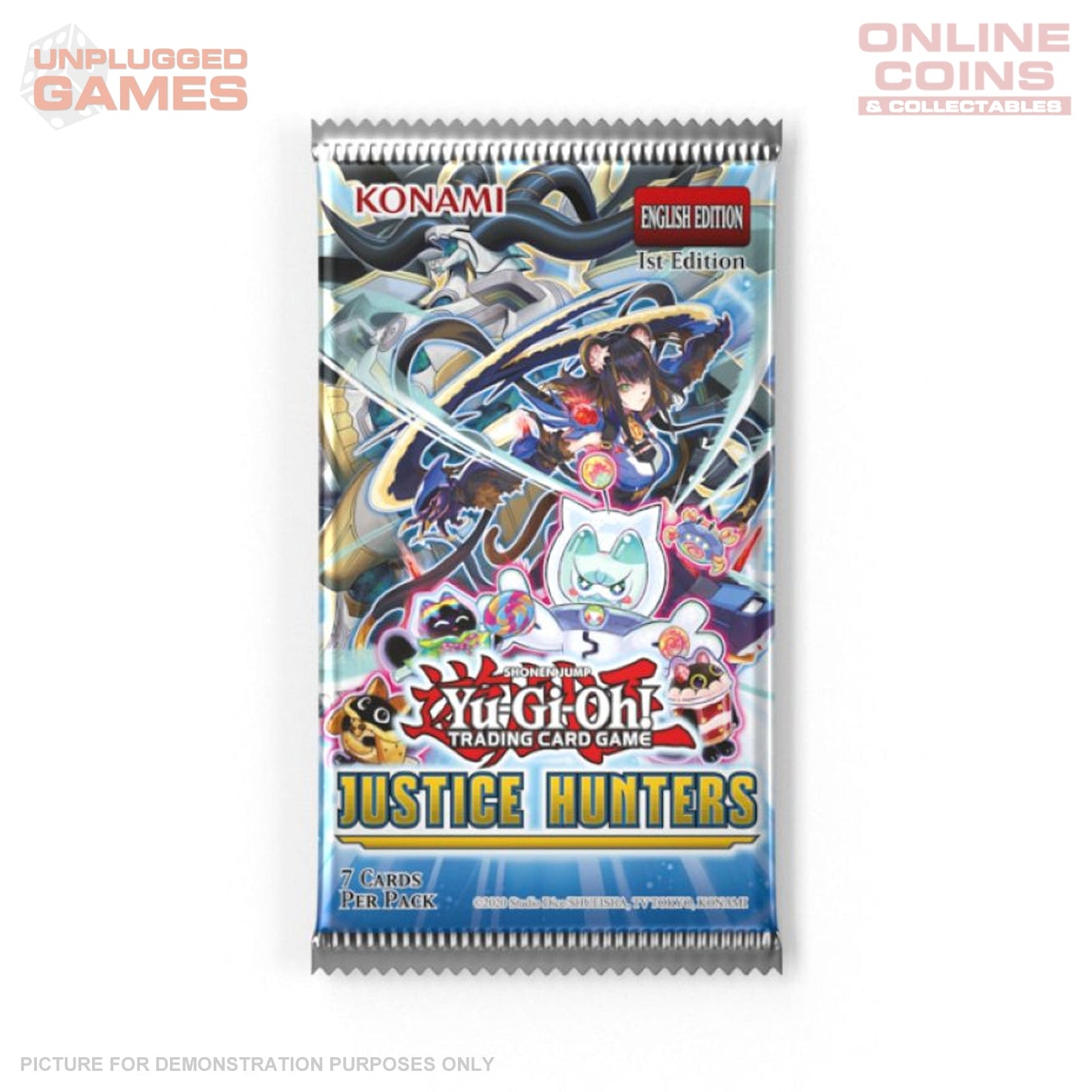 Yu-Gi-Oh! - Justice Hunters SEALED Booster BOX (Display of 24) - PREORDER