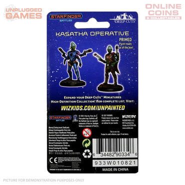 Starfinder Deep Cuts Unpainted Miniatures - Kasatha Operative