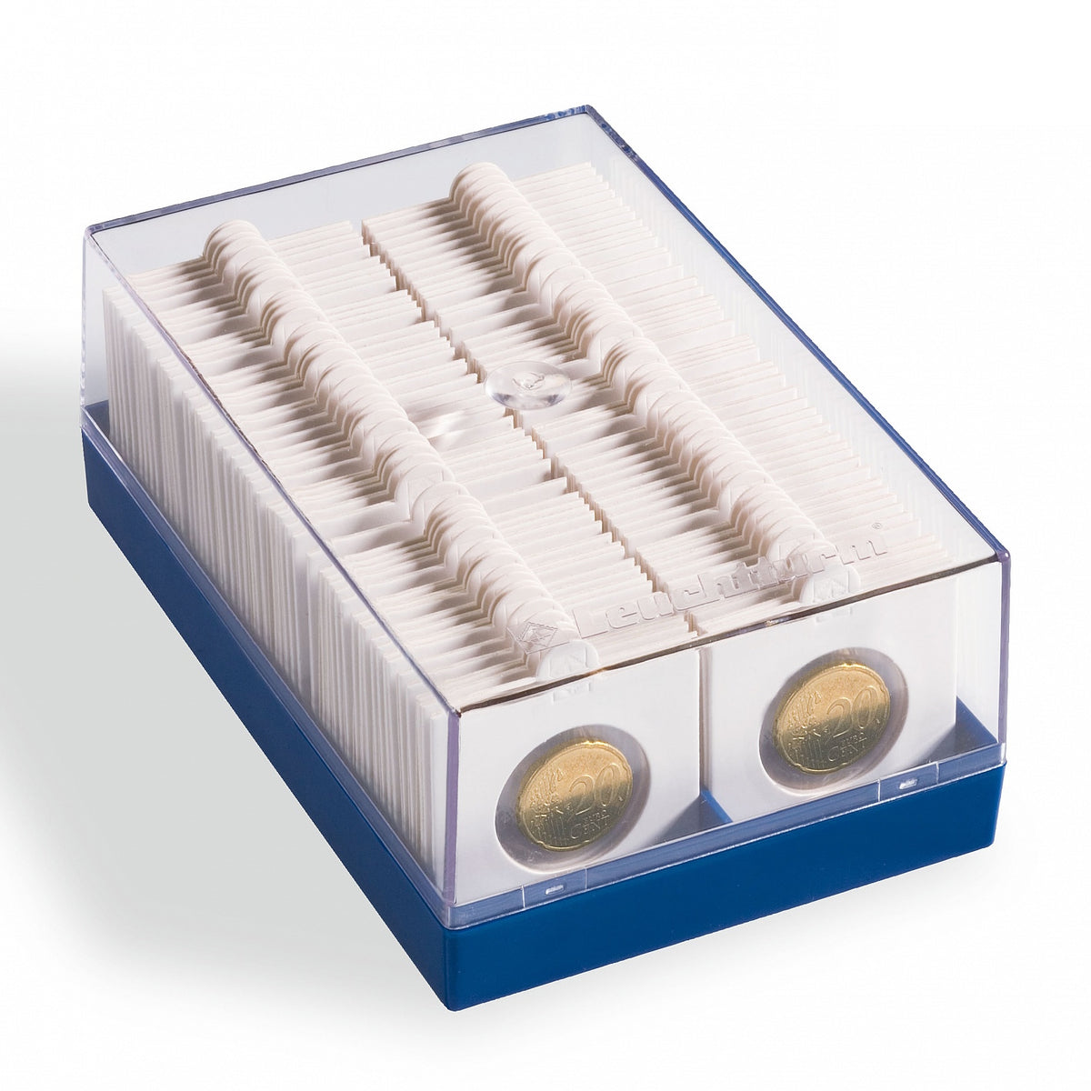 Lighthouse Box for 2 x 2 Coin Holders Fits 100 Coin Holders - Perfect Storage