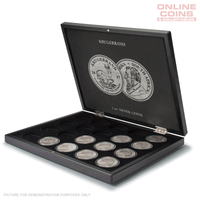 Presentation case for 20 Krugerrand silver coins (1 oz.) in capsules