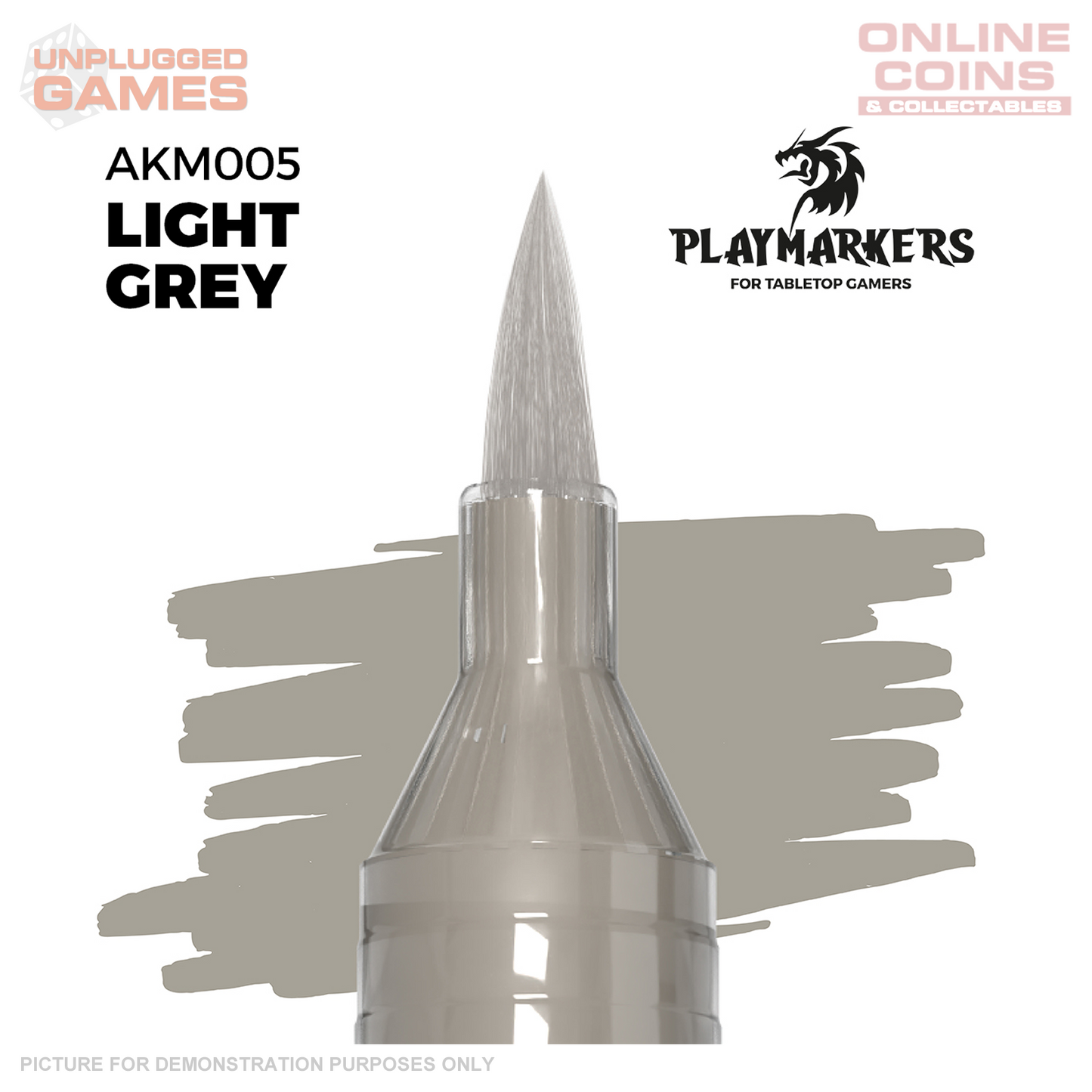 AK Interactive - Playmarkers - LIGHT GREY