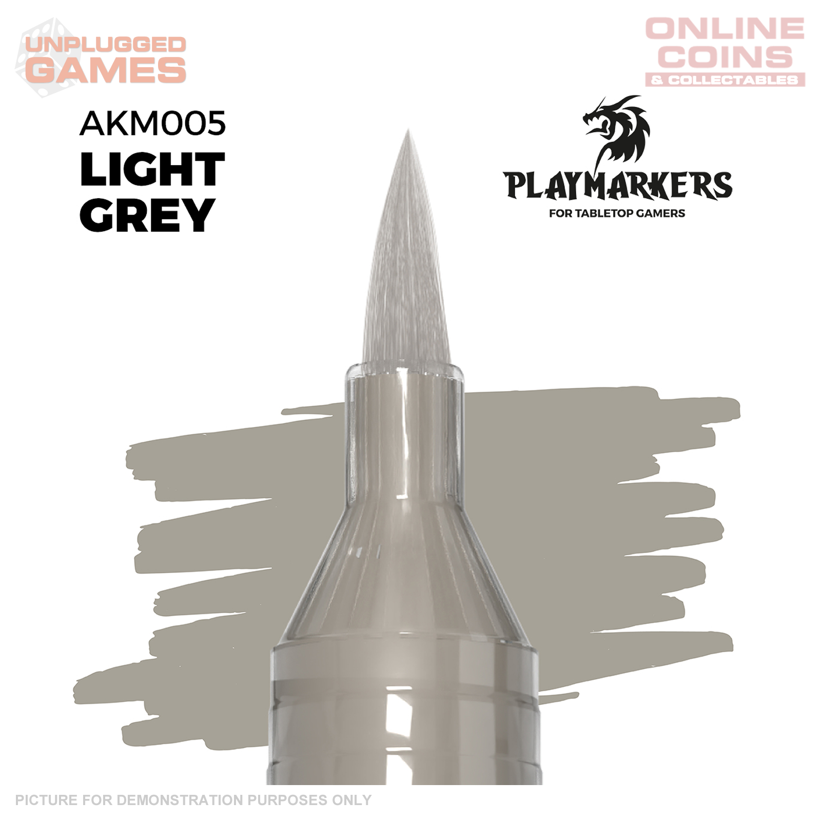 AK Interactive - Playmarkers - LIGHT GREY