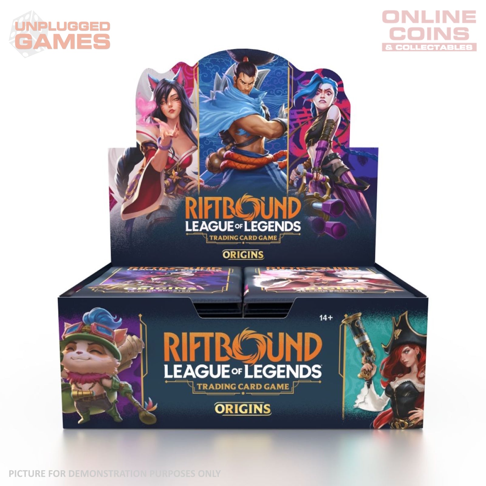 Riftbound League of Legends TCG – Booster BOX – Set One Origins - PRE-ORDER