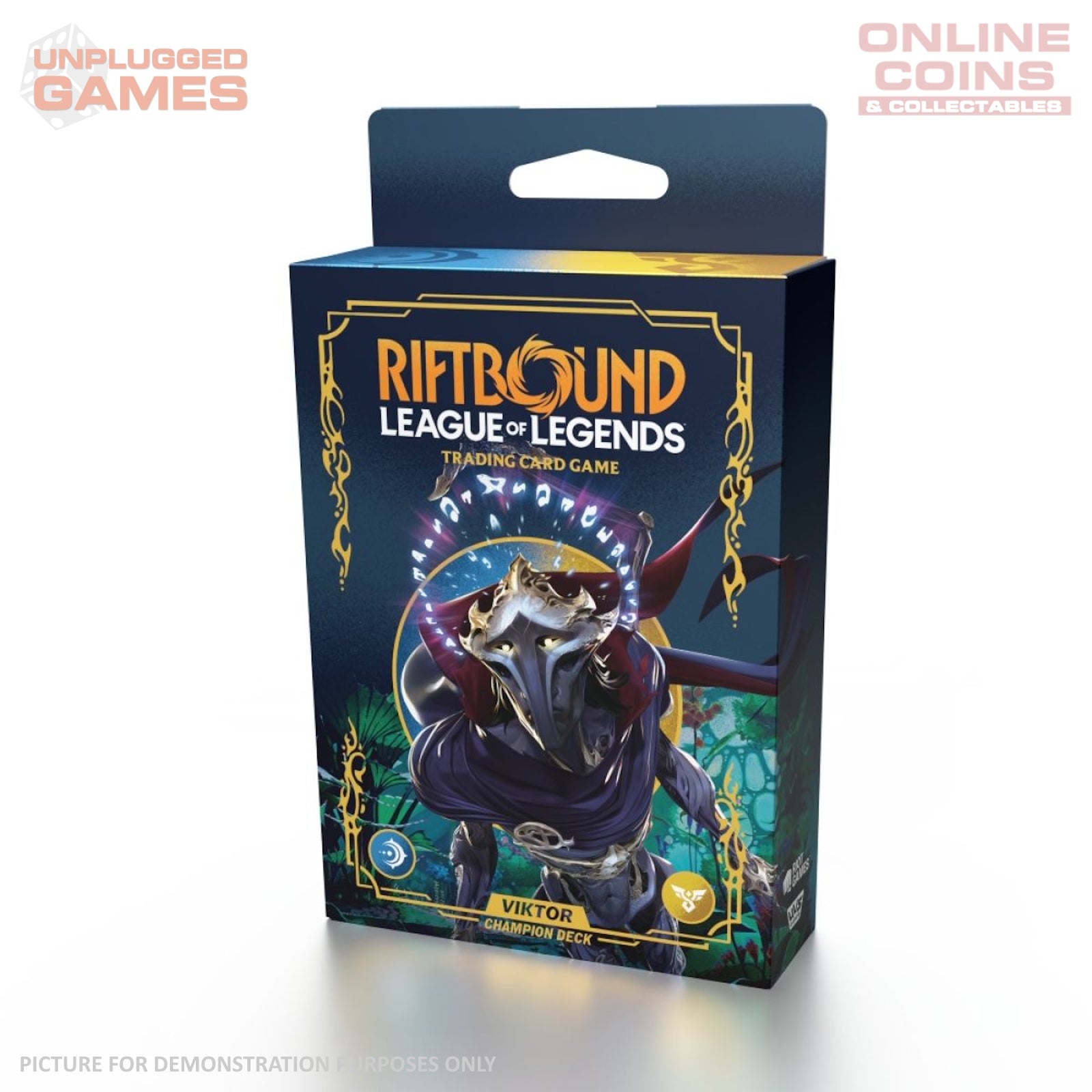 Riftbound League of Legends TCG – Champion Deck – Set One Origins – Viktor - PRE-ORDER