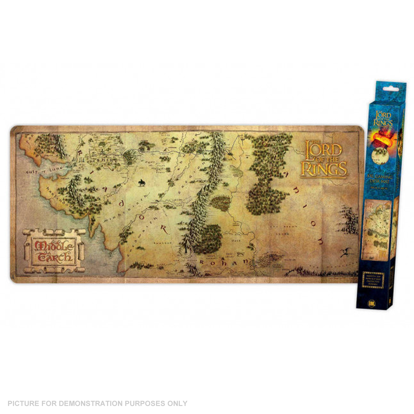 Impact Desk Gaming Mat - Lord of the Rings Map