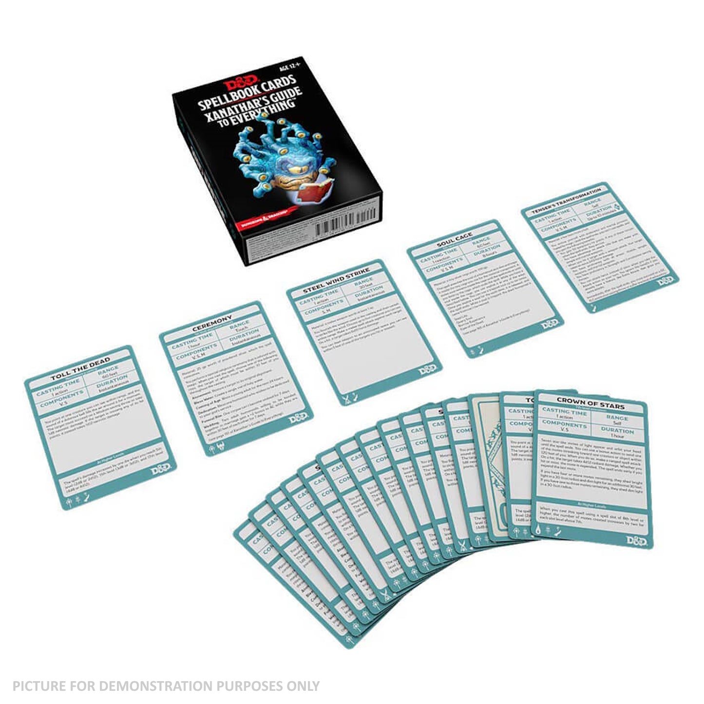 Dungeons & Dragons Spellbook Cards Xanathars Deck 2018 Edition