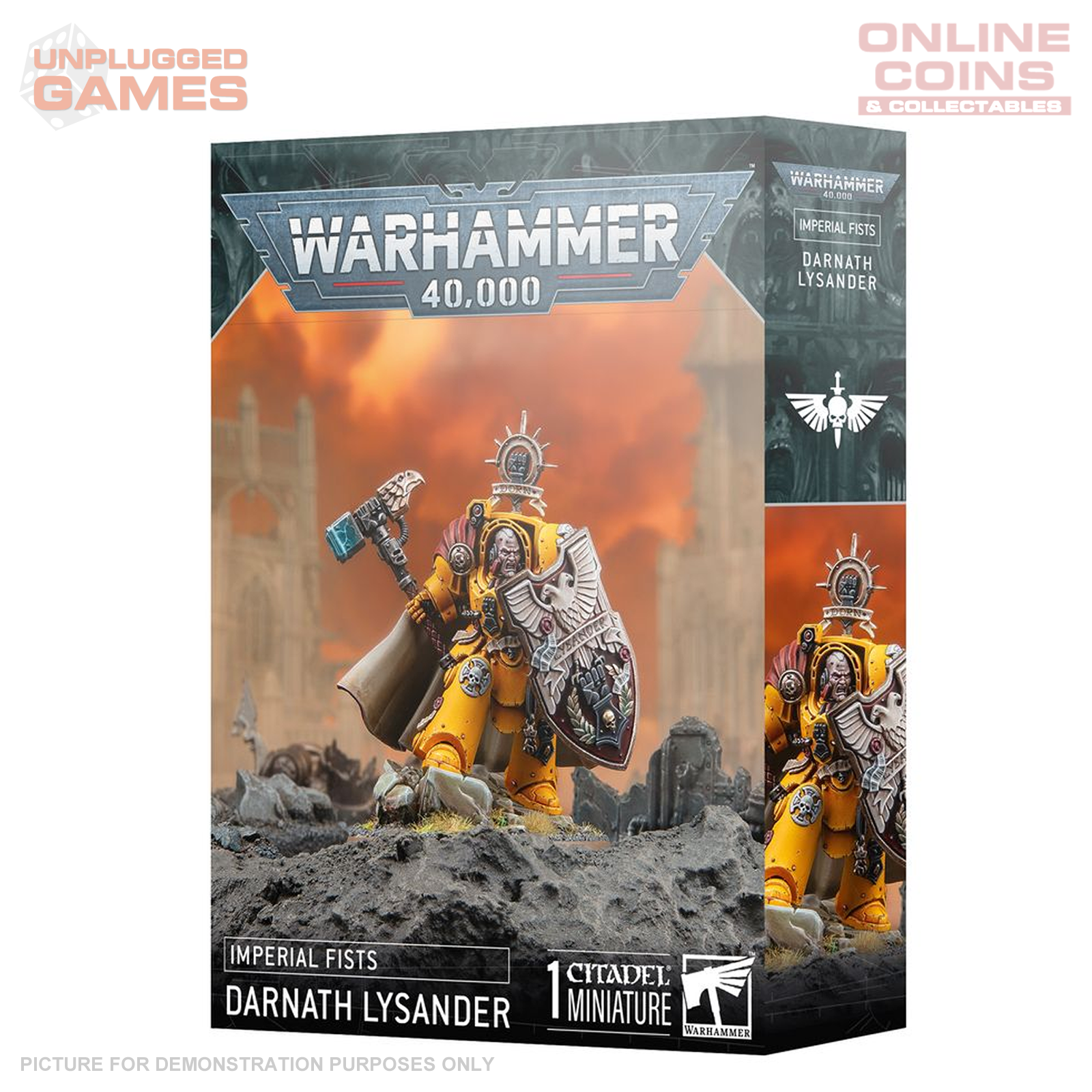 Warhammer 40,000 - IMPERIAL FISTS - DARNATH LYSANDER