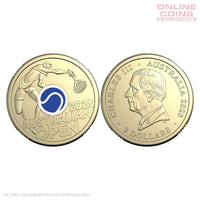 2025 LOOSE Circulated Men's Australian Open Coloured $2 Coin