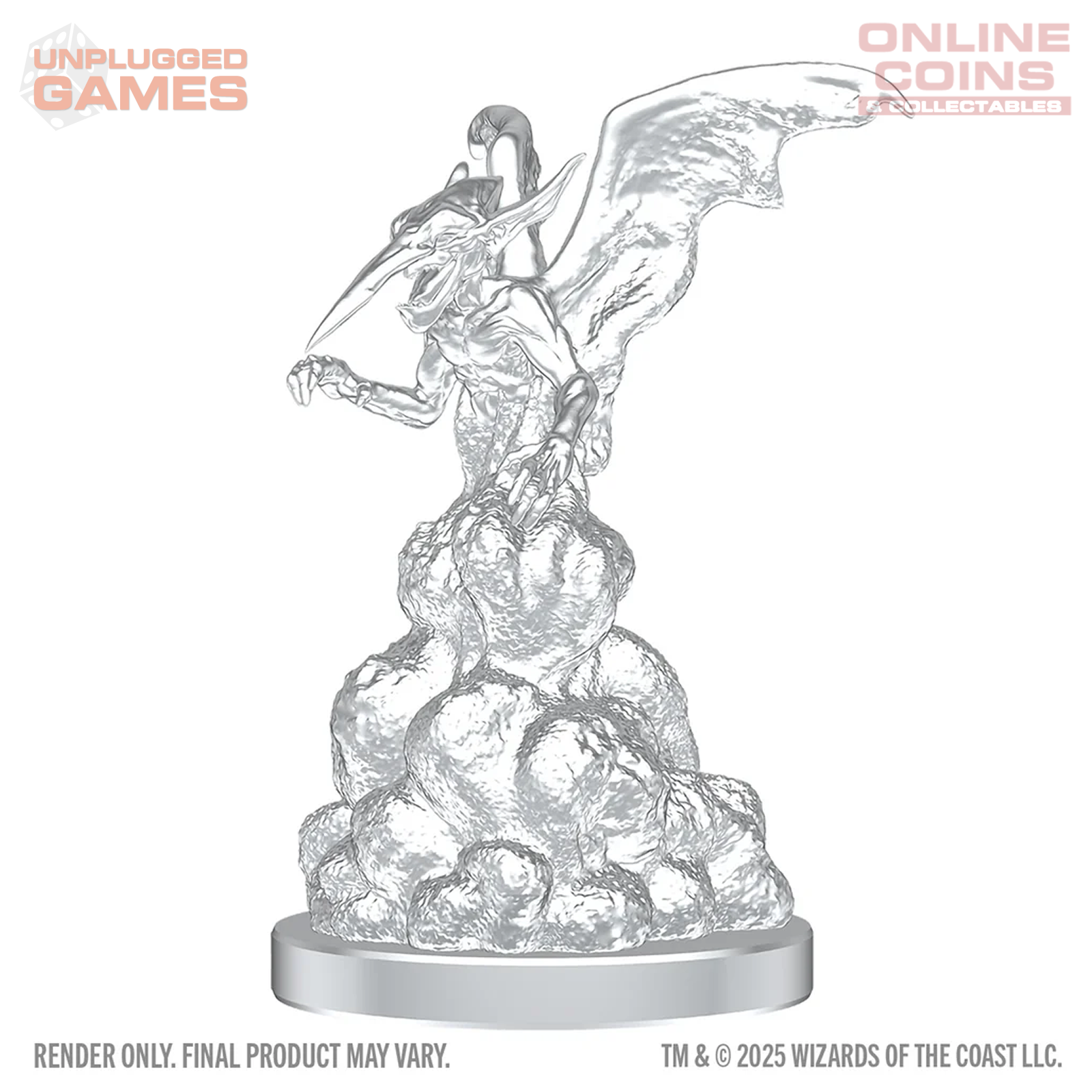 D&D Nolzur's Marvelous Miniatures - Ice Mephit & Dust Mephit