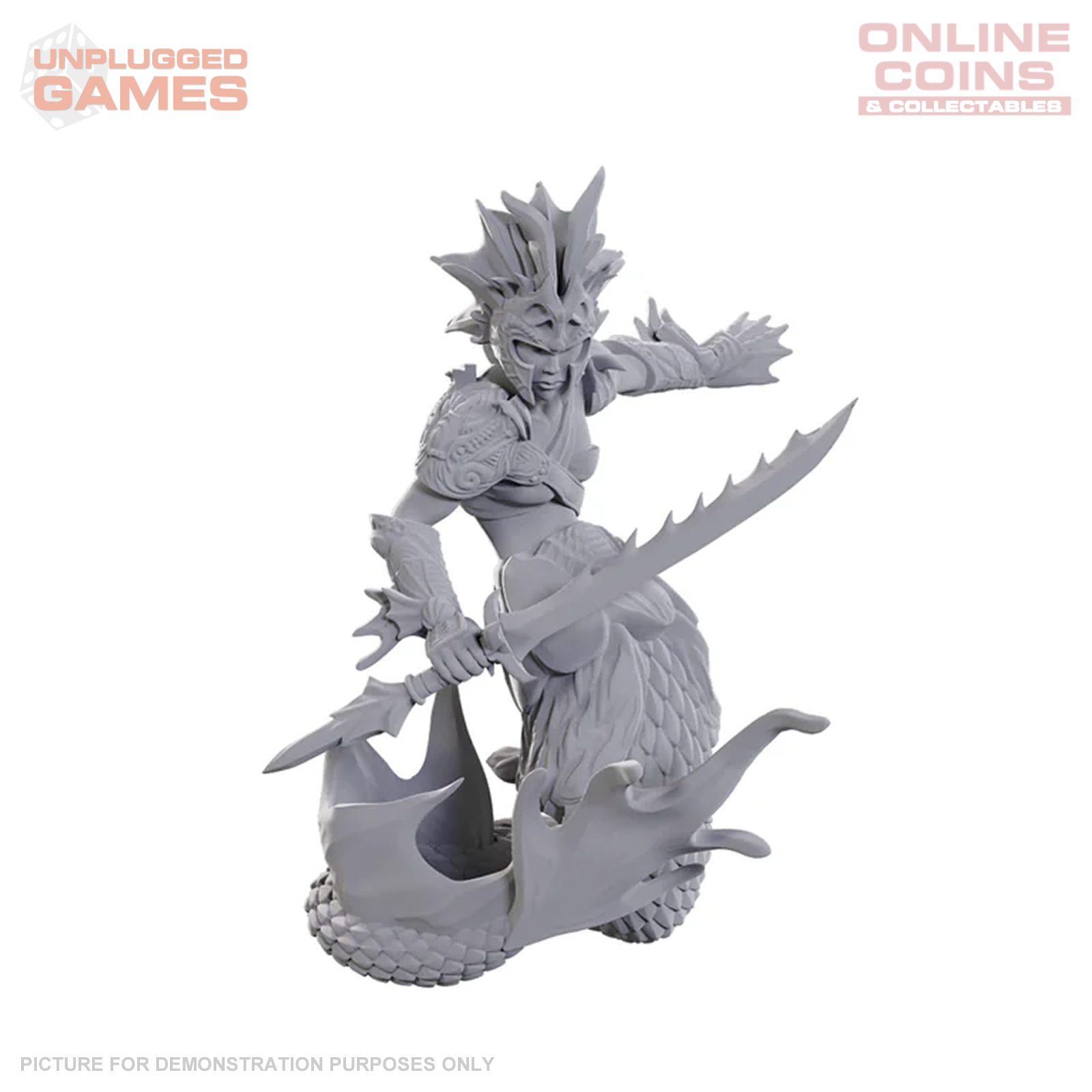 D&D Nolzur's Marvelous Miniatures - Merfolk Scout – Online Coins and ...