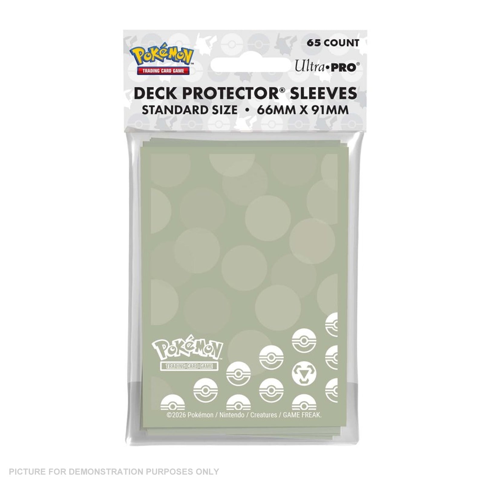 Ultra Pro Pokémon TCG - Energy 65ct Deck Protector Sleeves Metal