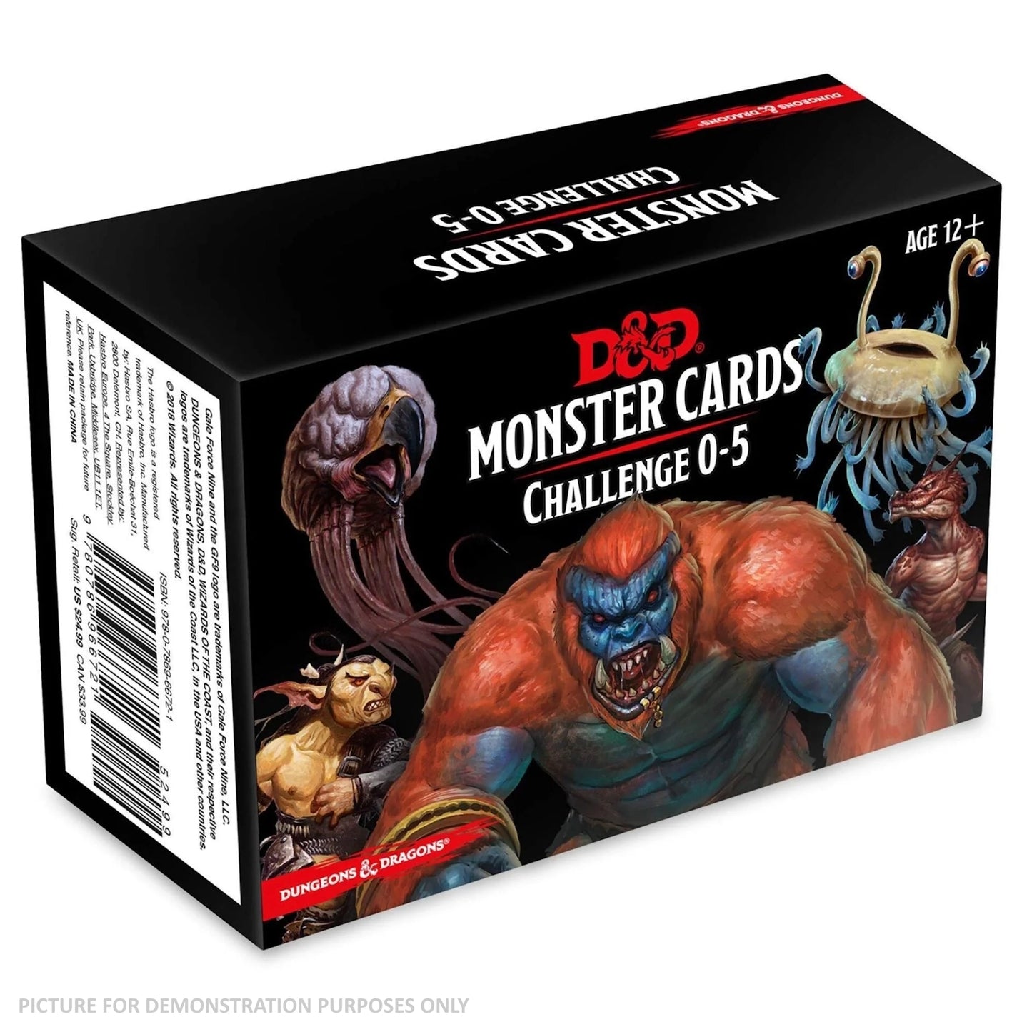 Dungeons & Dragons Monster Cards Challenge Deck 0-5