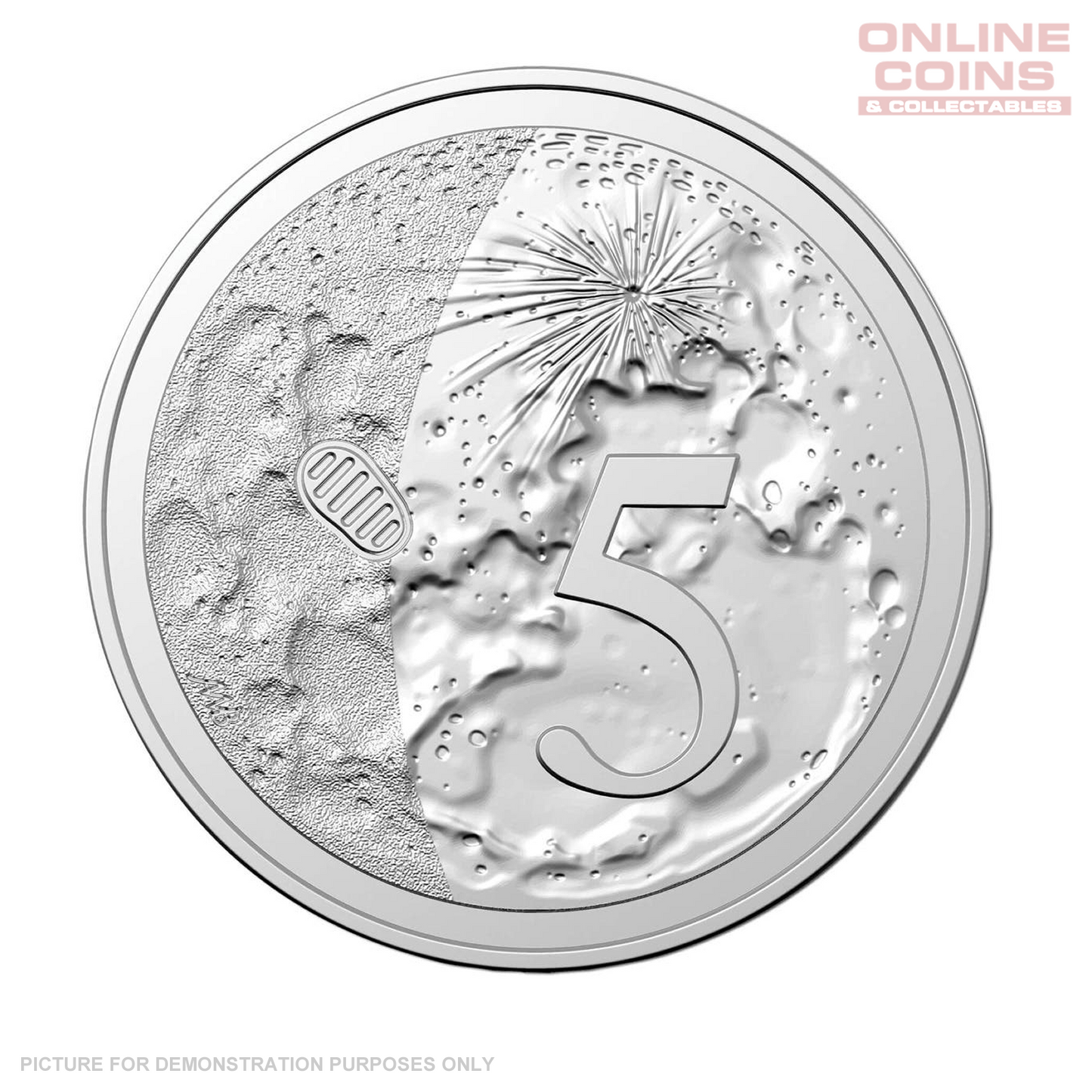 2019 Six Coin Uncirculated Year Set - 50th Anniversary Of The Moon Landing