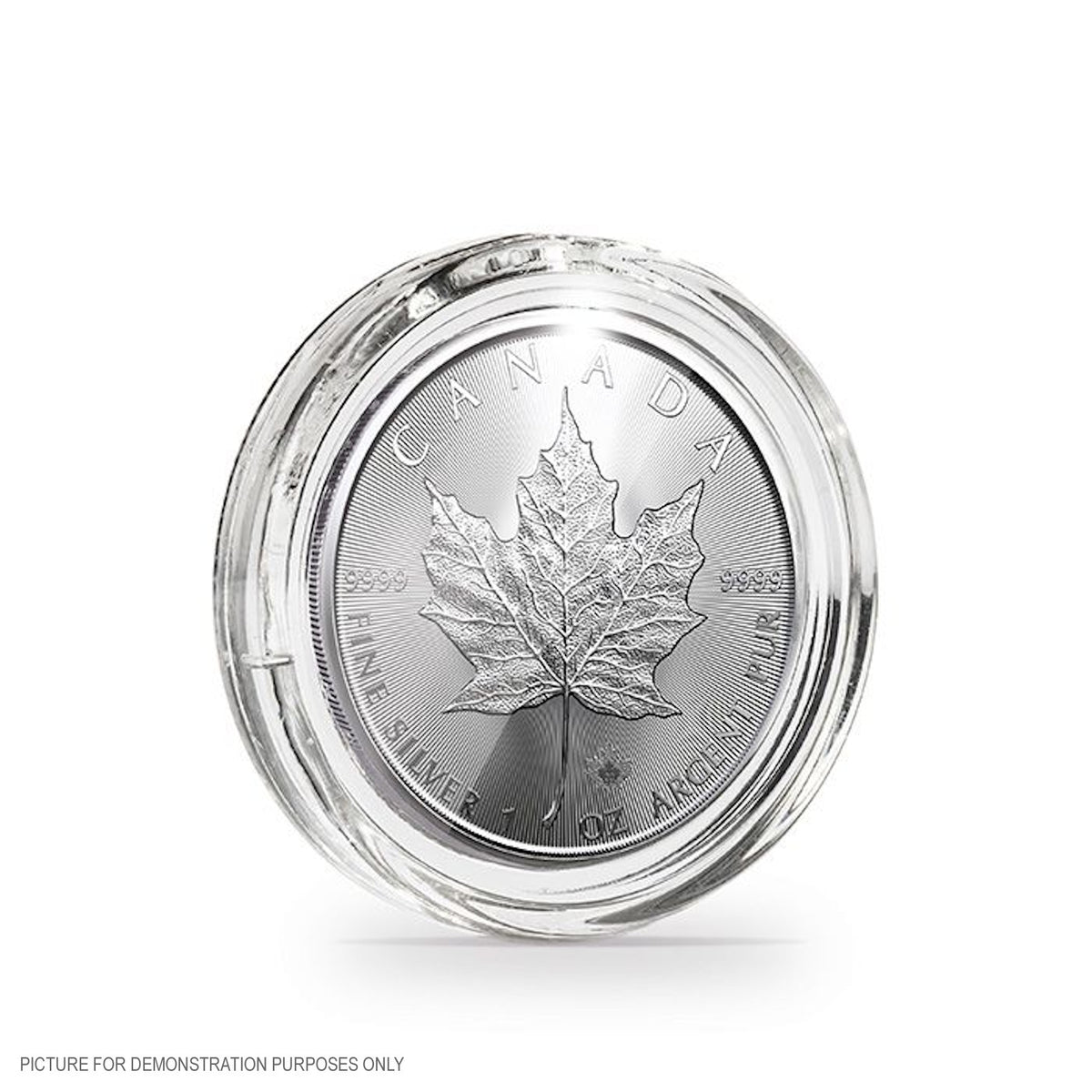Lighthouse ULTRA PERFECT FIT Coin Capsules - Suit 1oz Silver Maple Leaf - PACK OF 40