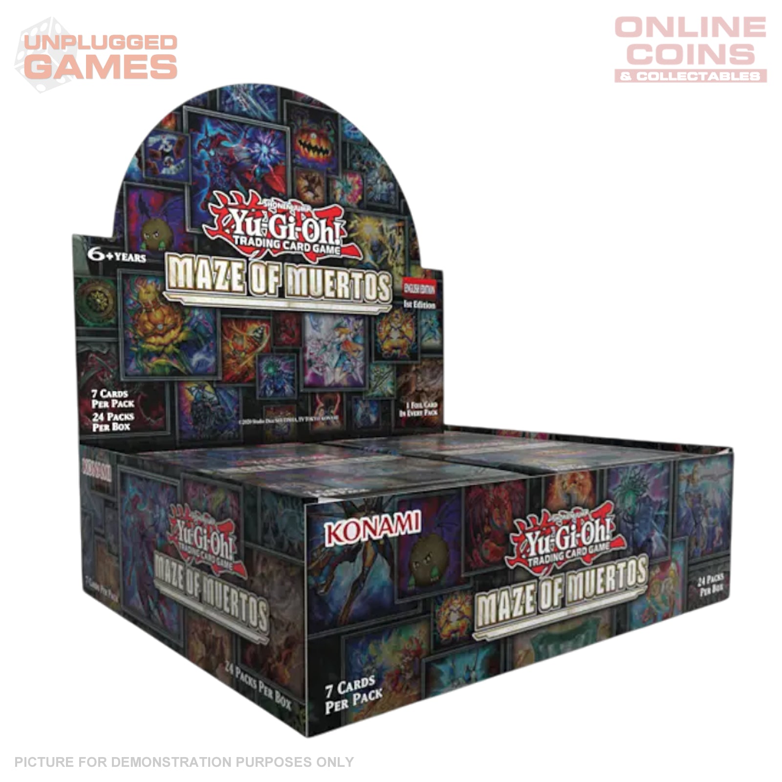 Yu-Gi-Oh! - Maze of Muertos SEALED Booster Box (Display of 24)