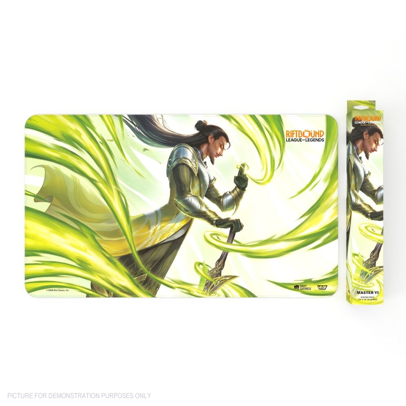 Riftbound League of Legends TCG – Playmat – Unleashed - Yi, Wuju Master - PREORDER