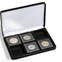 Lighthouse - Nobile Quadrum Satin Lined 6 Coin Display Case