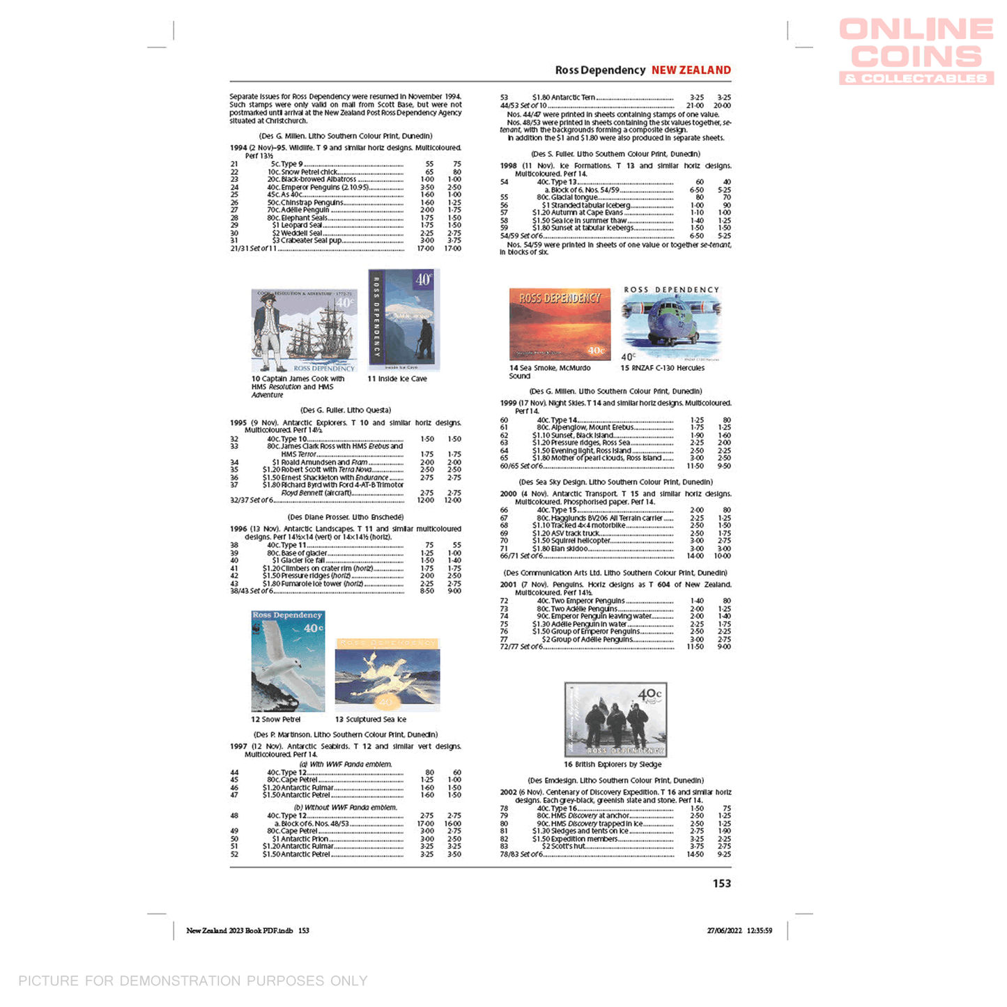 Stanley Gibbons 2022 New Zealand And Dependencies Stamp Catalogue 7th Edition